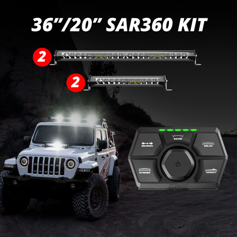 XKGLOW S.A.R. 360 Kit - 20/36in XK-SAR360-2211