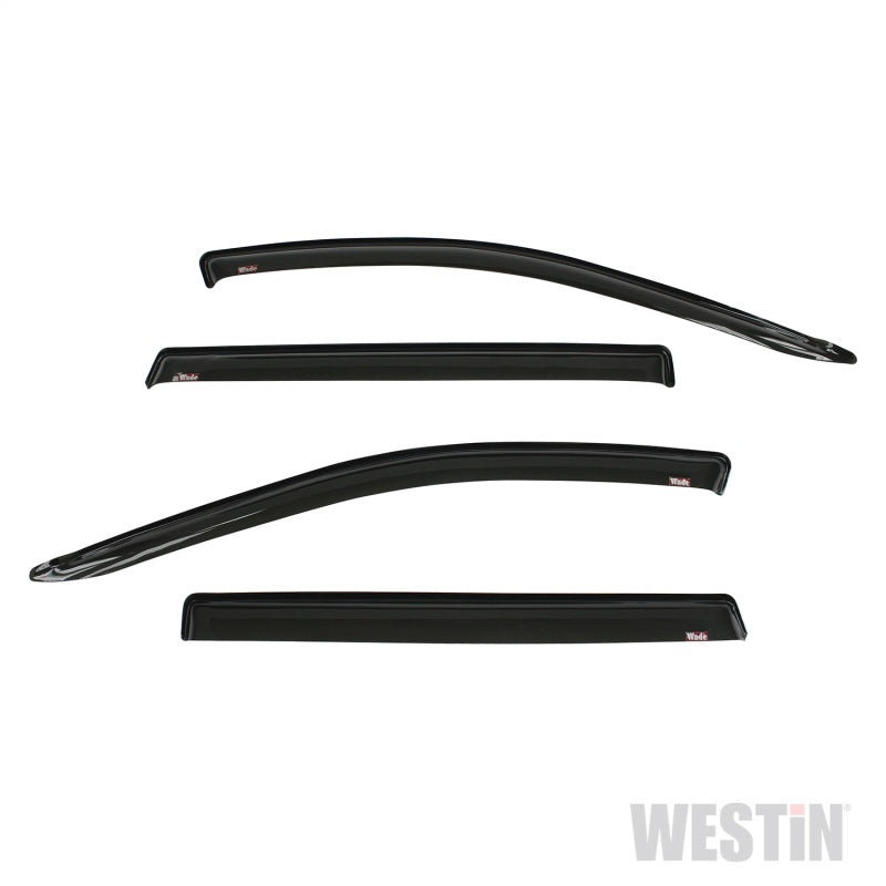 Westin 2013-2018 Nissan Pathfinder Wade Slim Wind Deflector 4pc - Smoke 72-69478 72-69478 Photo - Primary