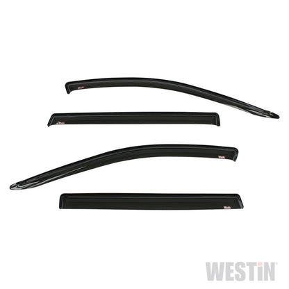 Westin 2013-2018 Nissan Pathfinder Wade Slim Wind Deflector 4pc - Smoke 72-69478 72-69478 Photo - Primary