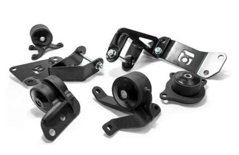 Innovative 01-05 Civic K-Series Black Steel Mounts 60A Bushings (Not K24 Trans) 90550-60A