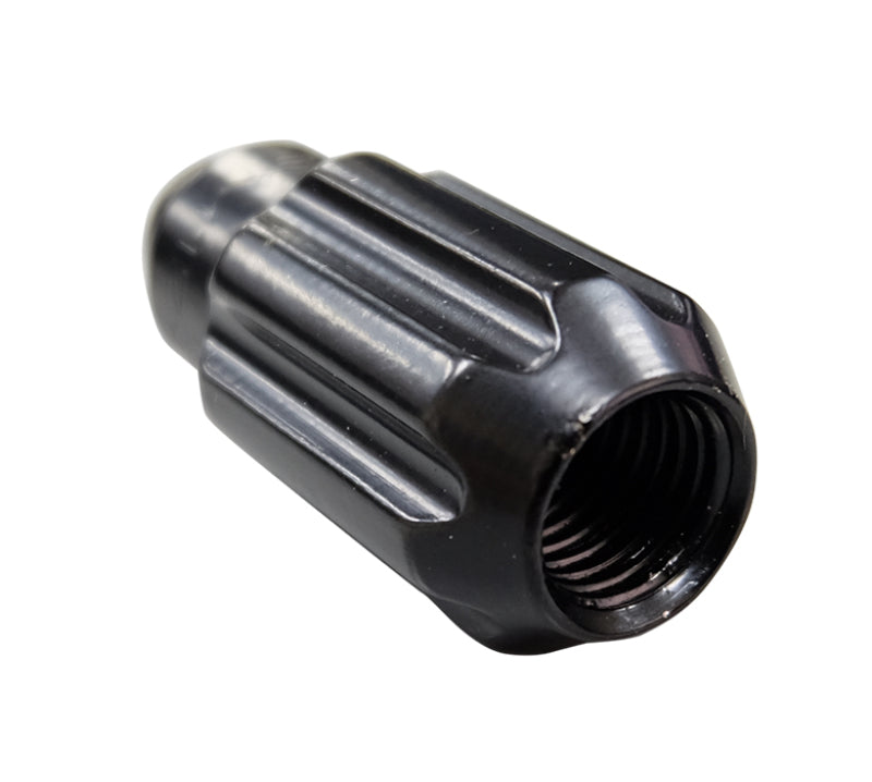 NRG M12 x 1.5 Steel Lug Nut Set  Bullet Shape 21 pc Black W/ Lock Key LN-LS500BK-21 Photo - Primary