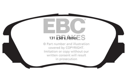 EBC Disc Brake Pad Set DP22013 Photo - Primary