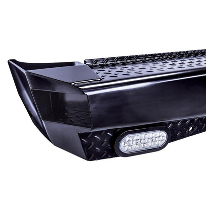 Westin 14-18 Chevrolet Silverado HDX Bandit Rear Bumper - Black 58-341155 58-341155 Photo - Unmounted