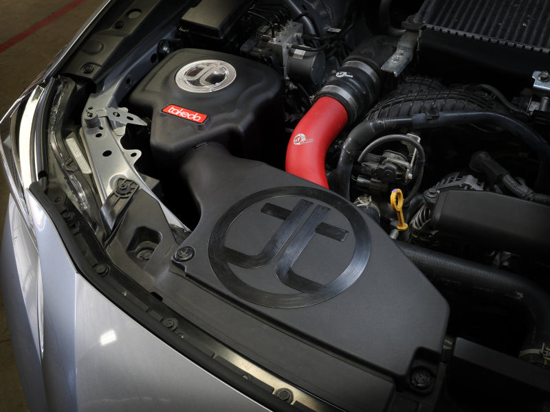 aFe Cold Air Intake System 56-70064R 56-70064R Photo - Mounted