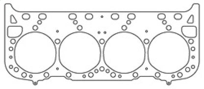 Cometic Head Gasket w/ Valve Pockets Bore: 4.040in x .120in C5645-120 Photo - Unmounted