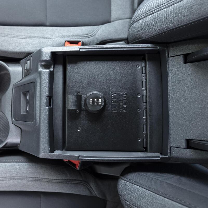 Tuffy Products Tuffy Ford Bronco Console Safe W/ Combo Lock 385-01-A 385-01-A Photo - Close Up