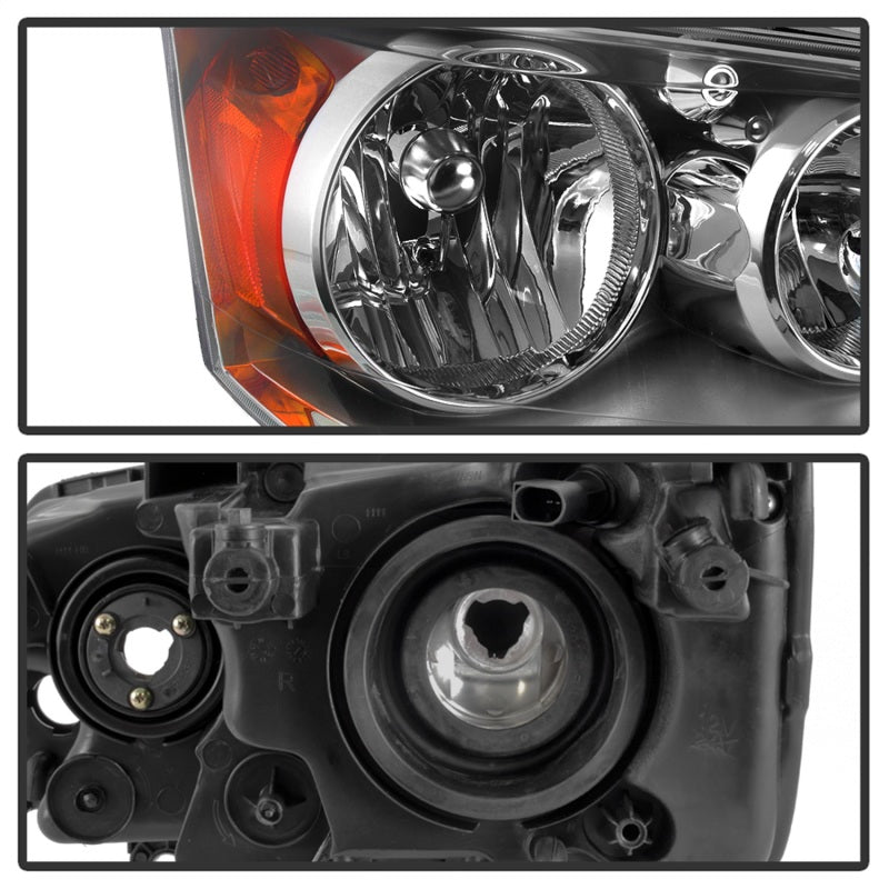 SPYDER xTune 11-17 Dodge Grand Caravan Passenger Side Headlight - OEM Right (HD-JH-CHRTC08-OE-R) 9042522 9042522 Photo - Unmounted