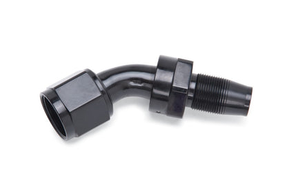 Russell Performance -6 AN 45 Degree Hose End Without Socket - Polished and Black 615093 615093 Photo - Primary