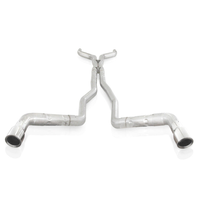 Stainless Works 10-15 Camaro 6.2L 3in Dual Chambered Catback System X-Pipe Factory Connect CA11CB CA11CB Photo - Primary