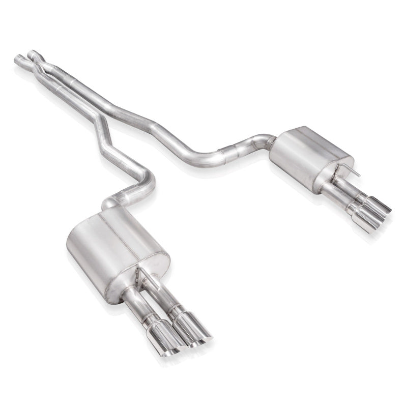 Stainless Works 2014-16 Chevy SS Exhaust 3in X-Pipe Chambered Mufflers Polished Tips SS14CBHDR SS14CBHDR Photo - Primary