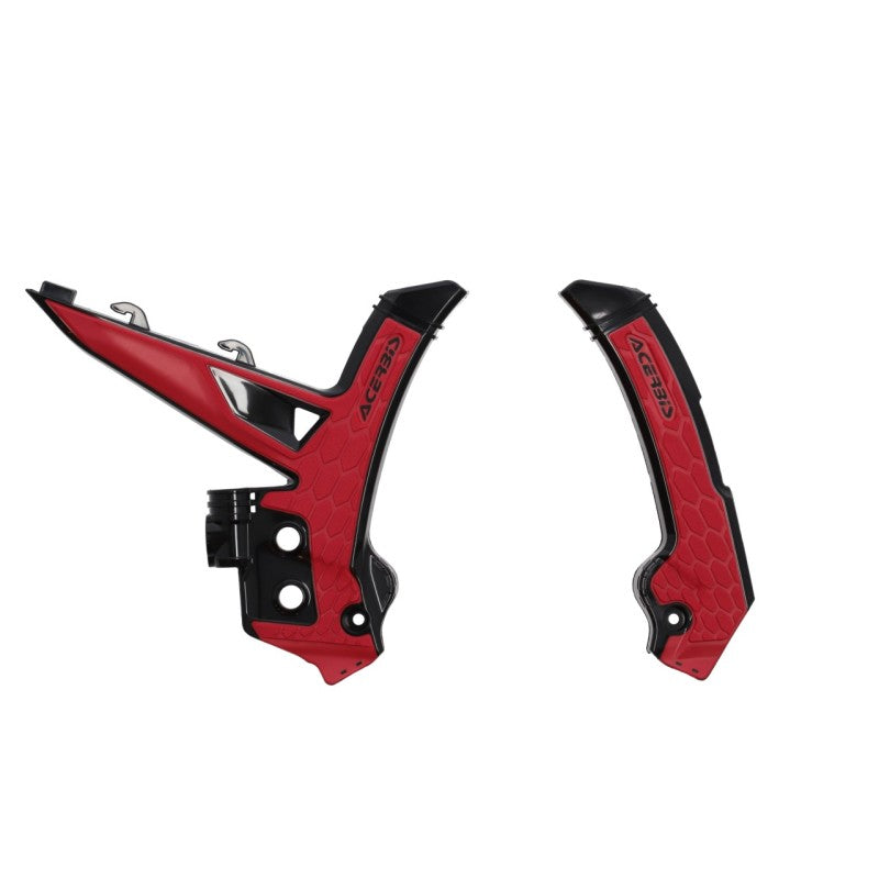 Acerbis 2024 GasGas MC/ MC-F/ EC/ EC-F/ EX250/300 EX-F Frame Guards- X-Grip - Black/Red 2984761042 2984761042 Photo - Primary