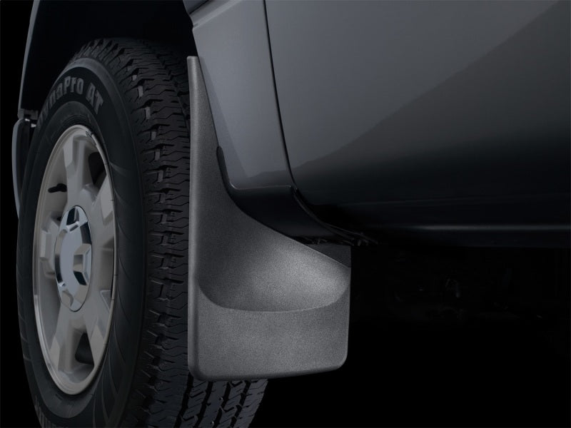 WeatherTech 2019+ Honda Pilot Rear No Drill MudFlaps - Black 120102 120102 Photo - Primary