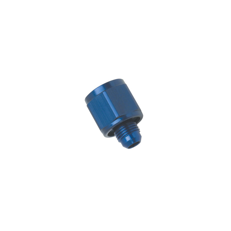 Russell -8 AN Female To -6 AN Male B-Nut Flare Reducer - Blue Finish 660020 Photo - Primary
