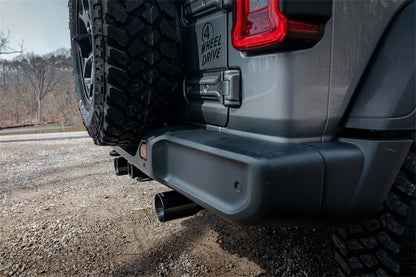 Corsa 18-21 Jeep Wrangler JLU 3.6L 2.75in Sport Cat-Back Exhaust w/ 4in Tips 21124 21124 Photo - Mounted