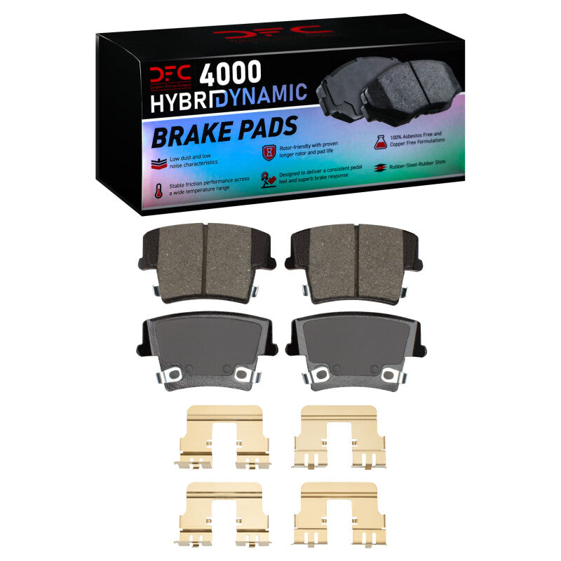 DFC DFC 4000 HybriDynamic Brake Pads Brakes, Rotors & Pads Brake Pads - OE main image