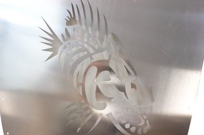 Fishbone Offroad 07-12 Jeep Wrangler JK Hood Louver Raw Unpainted FB31126 FB31126 Photo - out of package