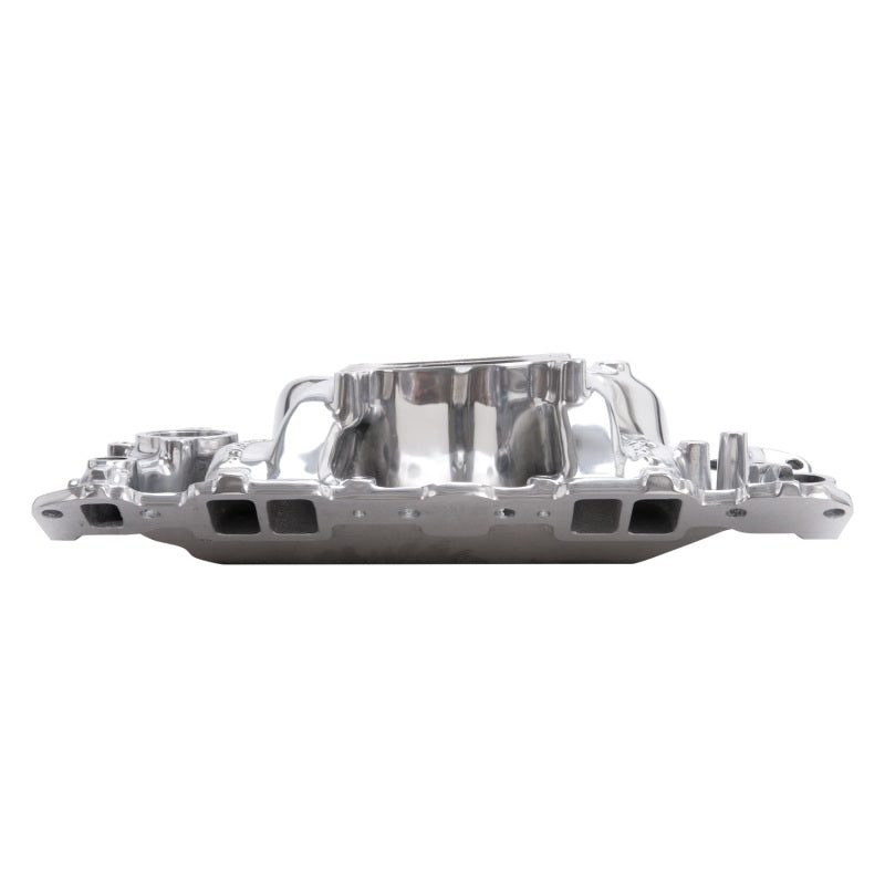 Edelbrock Sbc Perf Air Gap Manifold Polished 26011 Photo - Unmounted