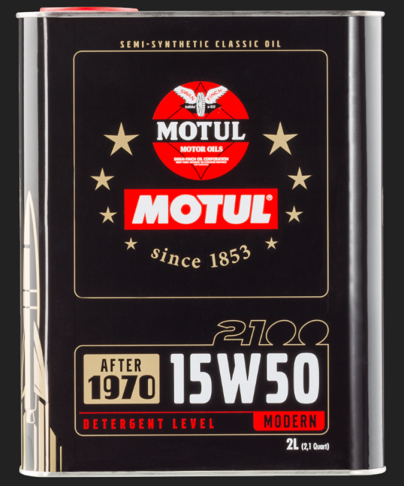 Motul 15W50 Classic 2100 Oil - 10x2L - Single 104512-1