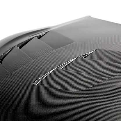 Seibon 2020 Toyota GR Supra TSII-Style Double-Sided Carbon Fiber Hood HD20TYSUP-TSII-DS HD20TYSUP-TSII-DS User 3