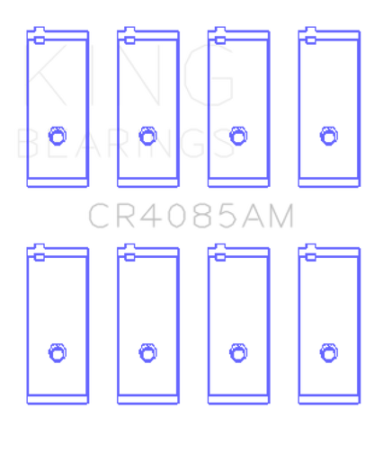 King Engine Bearings King Toyota 2T / 3T / 3T-G / 4T-G (Size Standard) Connecting Rod Bearing Set CR4085AM CR4085AM Photo - Primary