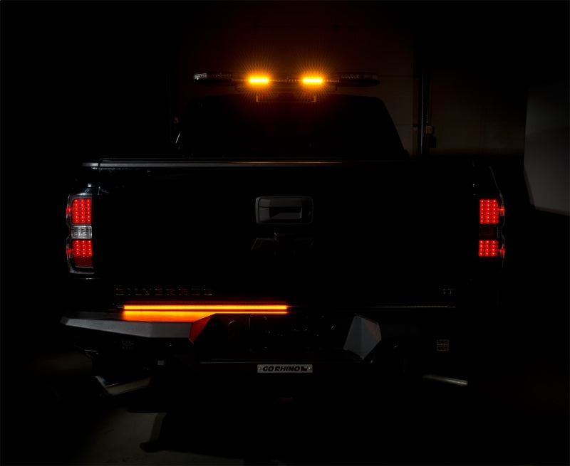 Putco 60in Work Blade LED Light Bar in Amber/White 93009-60 93009-60 Photo - Mounted