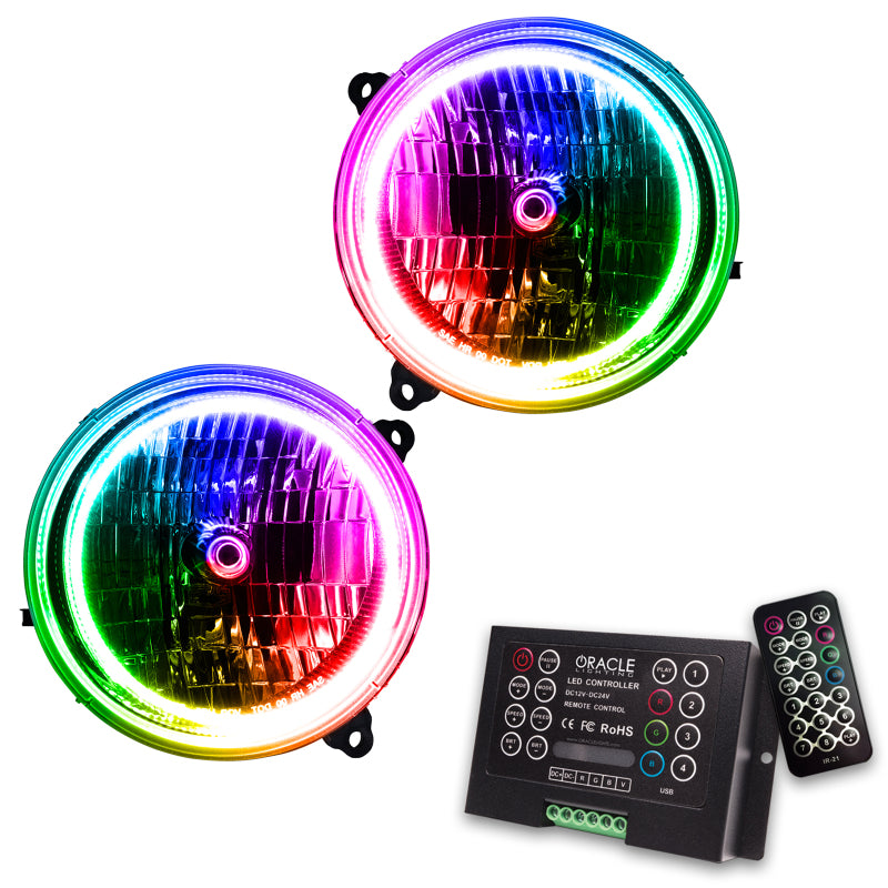 ORACLE Lighting Oracle 02-04 Jeep Liberty SMD HL - ColorSHIFT w/ 2.0 Controller 7135-333 7135-333 Photo - Primary