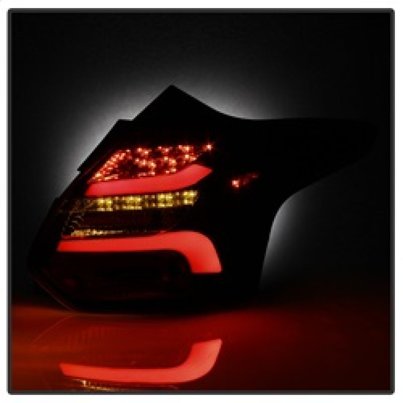Spyder 12-14 Ford Focus 5DR LED Tail Lights - Black Smoke (ALT-YD-FF12-LED-BSM) 5085146 5085146 Photo - Unmounted