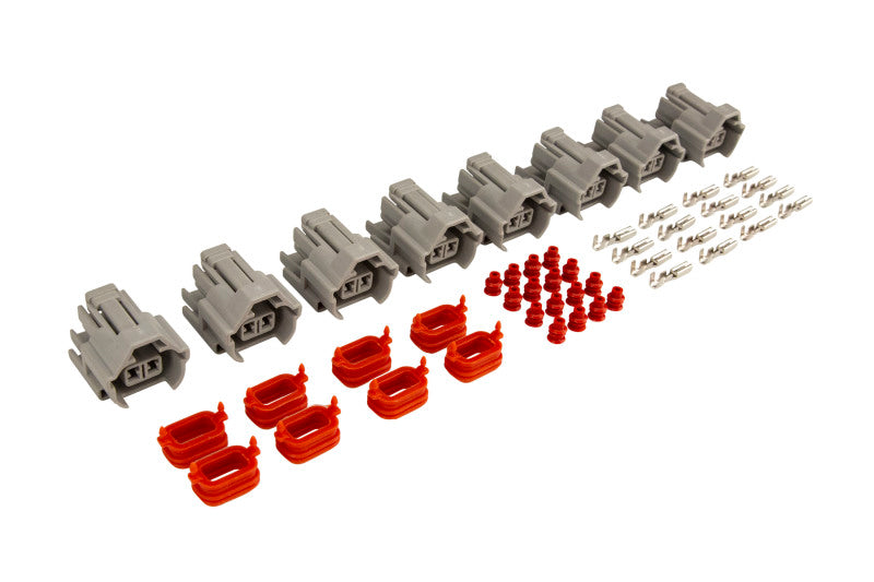 FAST DENSO Fuel Injector Connector - Set of 8 170031-8 170031-8 Photo - Close Up