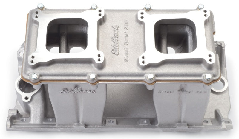 Edelbrock Street Tunnel Ram 396-454 2-O Intake Manifold 7115 Photo - Primary