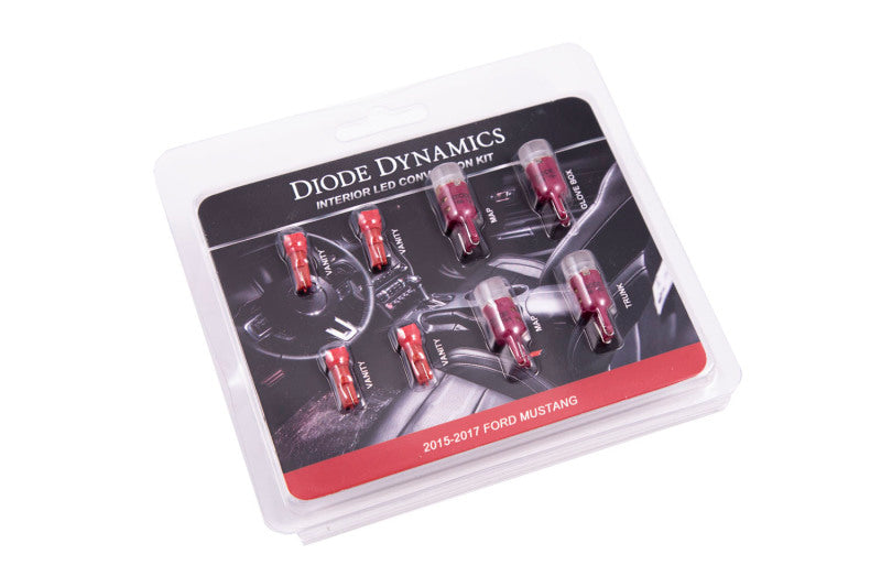 Diode Dynamics Mustang Interior Light Kit 15-17 Mustang Stage 1 - Red DD0223 DD0223 Photo - Primary