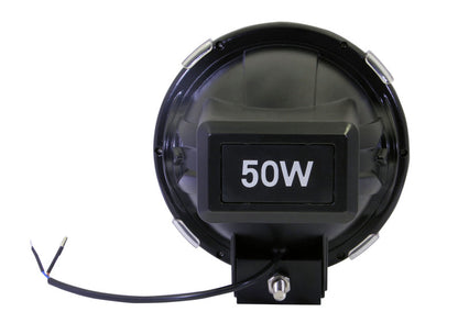 ANZO Hid Off Road Light Universal 50 Watt 7in HID Off Road Fog Light w/ AnzoUSA Red bezel 861136 861136 Photo - Primary