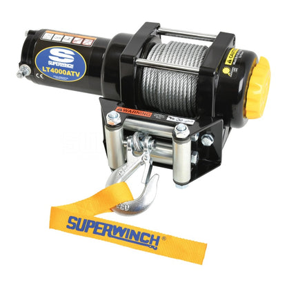 Superwinch 4000 LBS 12 VDC 3/16in x 50ft Steel Rope LT4000 Winch 1140220 1140220 Photo - Primary