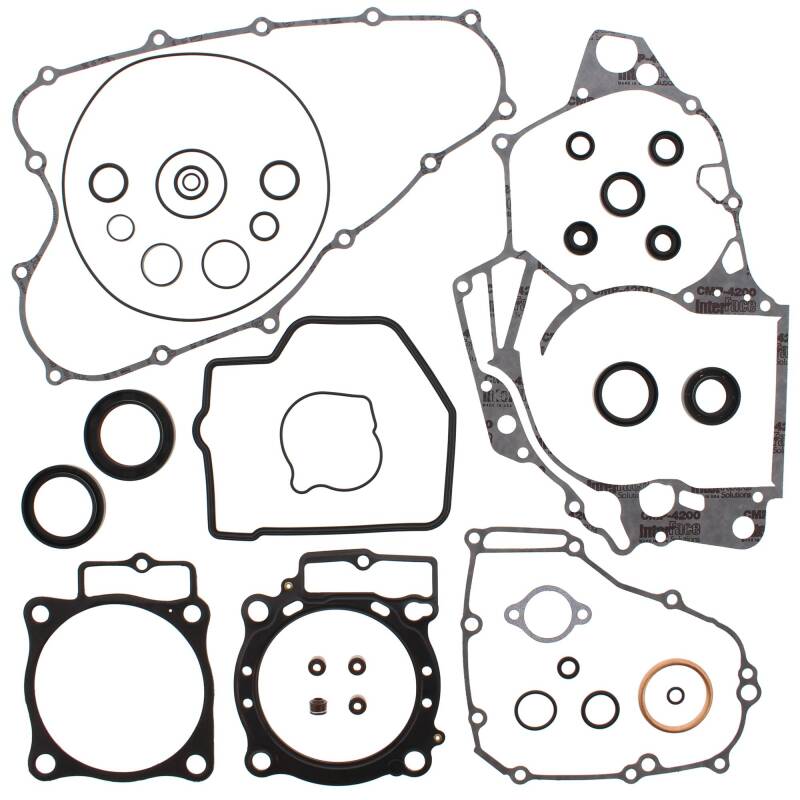 Vertex Pistons Vertex Gaskets 09-16 Honda CRF450R Complete Gasket Kit w/ Oil Seals 811284 811284 Photo - Primary