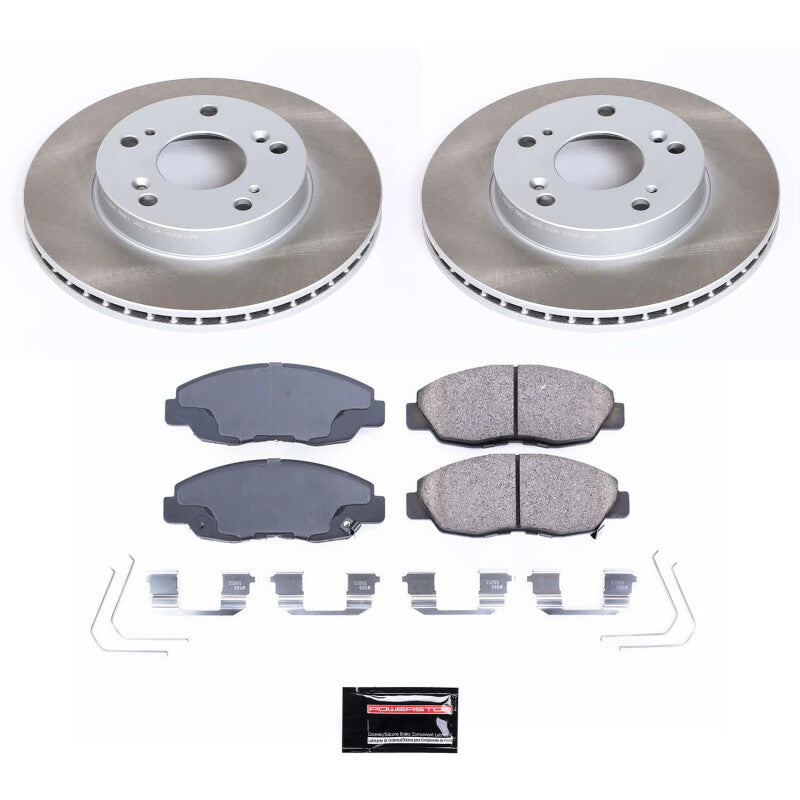 PowerStop Power Stop 12-15 Honda Civic Front Semi-Coated Rotor Kit SC6319 SC6319 Photo - Primary