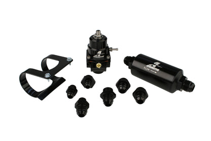 Aeromotive Bypass Carb Regulator System, Fuel, Stealth, Filter, Filter Bracket 17256 Photo - Primary