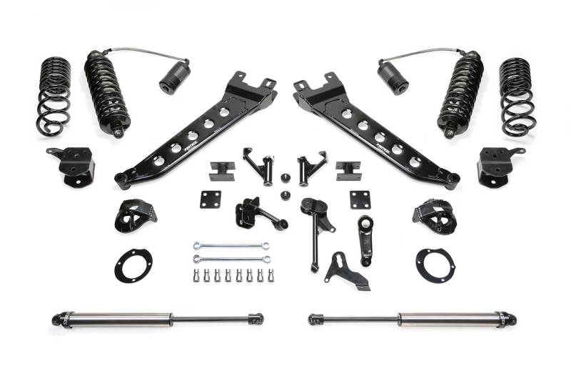 Fabtech 14-18 Ram 2500 4WD 7in Radius Arm System w/DL 4.0 Resi Coilovers & Rear DL Shocks K3075DL K3075DL Photo - Primary