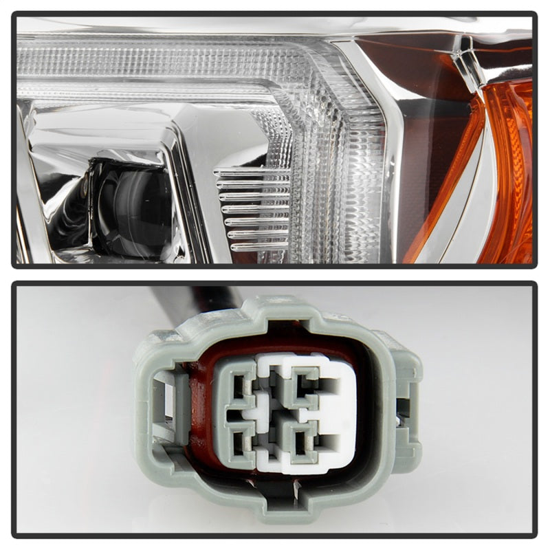 Spyder 16-20 Toyota Tacoma LED Model Only High-Power LED Headlights - Chrome PRO-YD-TT16LEDAP-C 5088383 5088383 Photo - Unmounted