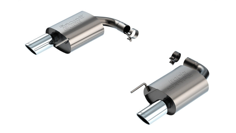 Borla 2024-2025 Ford Mustang Eco Boost 2.3L S-Type Axle Back Exhaust w/ Chrome Tips 11986 11986 Photo - Primary
