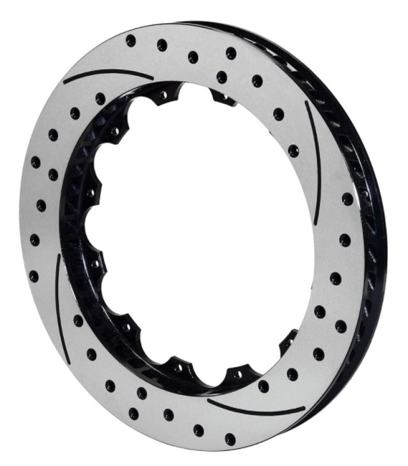 Wilwood Rotor-SV-SRP 72 Iron-LH-Drill-BLK 14.25 x 1.25 - 12 on 8.75in 160-11314-BK 160-11314-BK User 1