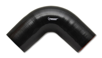 Vibrant 90 Degree Elbow, 4 Ply 5.00" I.D. x 4" Leg Length - Black 2859 Photo - Primary