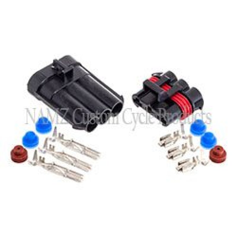 NAMZ AMP Power Plug Kit - M/F Water-Tight Quick-Disconnect Plug Set NAP-PP01 NAP-PP01 Photo - Primary