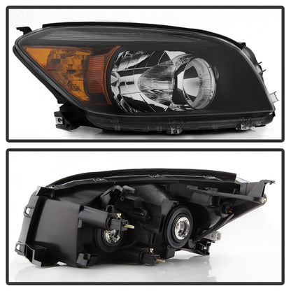 SPYDER xTune 06-08 Toyota RAV4 OEM Style Headlights - Black (HD-JH-TRAV06-AM-BK) 9042850 9042850 Photo - Unmounted