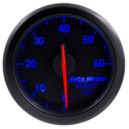 Autometer 2-1/16" Boost, 0-60 Psi, Airdrive, Black 9160-T User 6