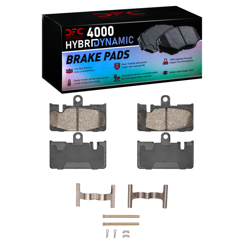 DFC DFC 4000 HybriDynamic Brake Pads Brakes, Rotors & Pads Brake Pads - OE main image