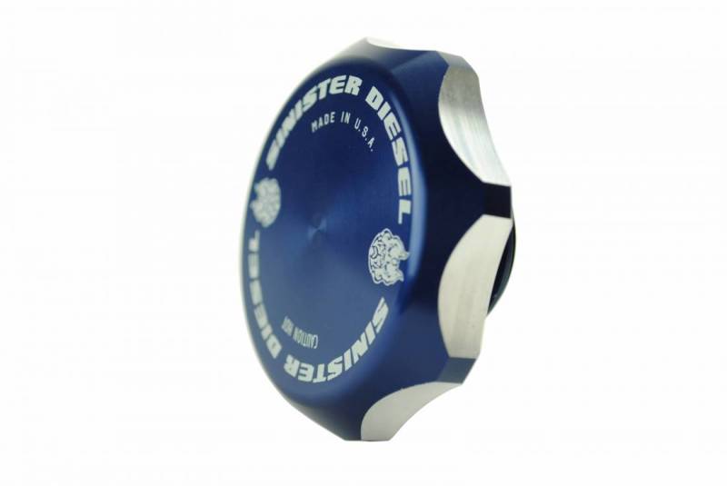 Sinister Diesel 03-07 Ford 6.0L Billet Blue Cap Kit SD-BCK-6.0 SD-BCK-6.0 User 2