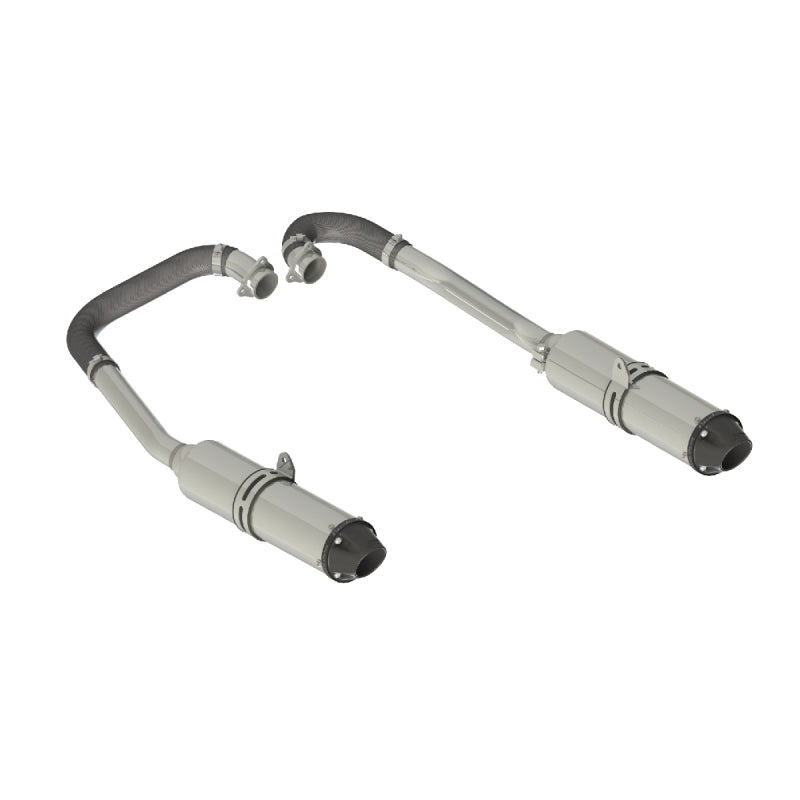 MBRP 11-14 Polaris RZR 900 (All Models) Complete Dual Exhaust System Headers-Back AT-9514PT AT-9514PT Photo - Primary