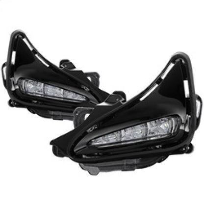 Spyder 2017+ Toyota Corolla OEM LED Fog Lights w/Switch - Clear (FL-TCO17-LED-C) 5084866 5084866 Photo - Primary