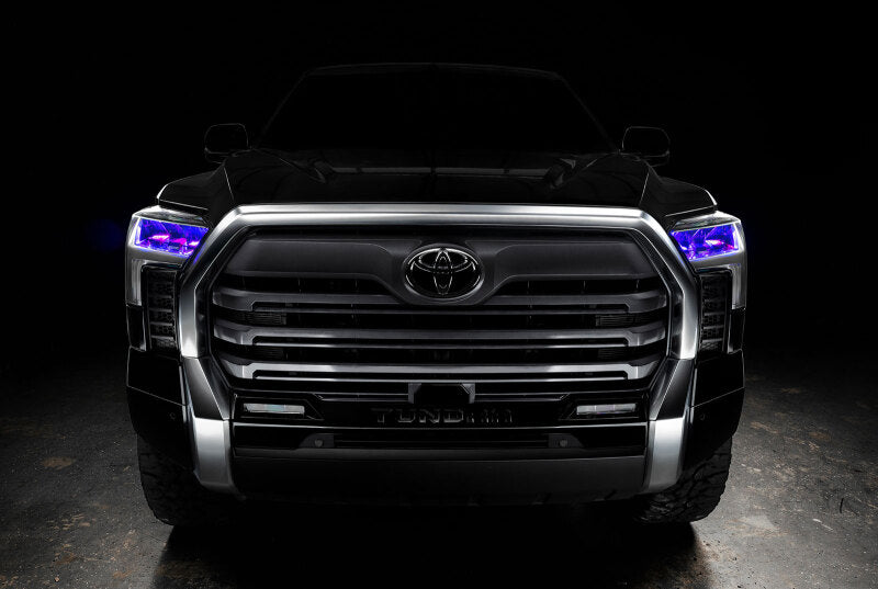 ORACLE Lighting Oracle 2022+ Toyota Tundra ColorSHIFT RGB Demon Eye Headlight Upgrade Kit 1474-334 1474-334 Photo - lifestyle view