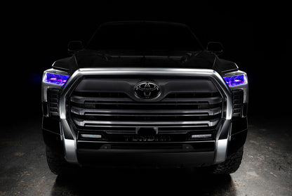 ORACLE Lighting Oracle 2022+ Toyota Tundra ColorSHIFT RGB Demon Eye Headlight Upgrade Kit 1474-334 1474-334 Photo - lifestyle view