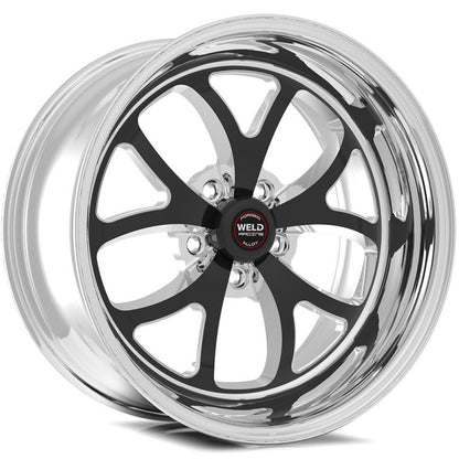Weld S76 15x10.33 / 5x115 Conical BP / 6.5in. BS Black Wheel (Medium Pad) - Single Beadlock MT 76MB-510W65C 76MB-510W65C User 1